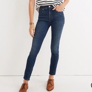Madewell High Riser Skinny Jeans